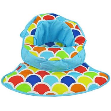 Imagem de Peça de reposição para conjunto de bebê Fisher-Price Sit-Me-Up - DRH80 ~ Impressão Happy Hills - Almofada de assento de substituição