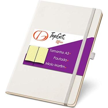 Imagem de Caderneta de Anotações 13,7x21cm 80 Folhas Pautadas (Branco)