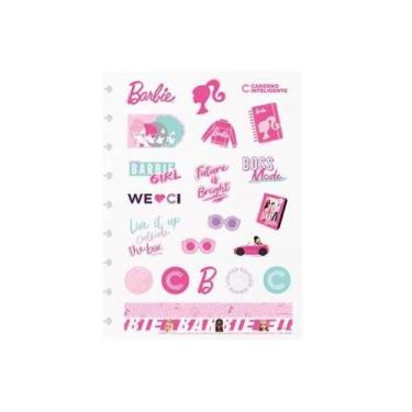 Imagem de Folha de adesivos ci barbie pink - medio - CADERNO INTELIGENTE