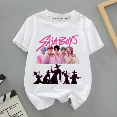 Imagem de Camiseta Modal Para Meninos E Meninas Caçadores De Bruxas, Manga Curta