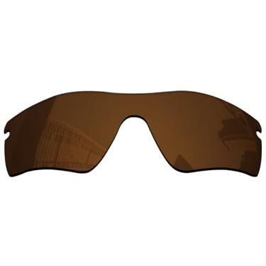 Imagem de Acefrog Lentes de reposição polarizadas de 1,5 mm para óculos de sol Oakley Radarlock Path OO9181, material atualizado, resistente a impactos - marrom bronze polarizado - 1,5 mm