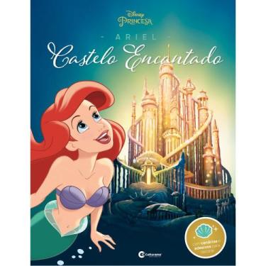 Imagem de Livro - CASTELO ENCANTADO DISNEY COM ADESIVOS - ARIEL