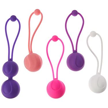 Imagem de Kit de pompoarismo com 5 bolas - Aixiasia, Aixiasia, Colorido