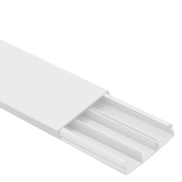 Imagem de Canaleta Com Tampa E Divisão 40x10x2.000mm Sistema Externo - 5111 - Fame Canaleta C-tampa 40mm Fame 51151110