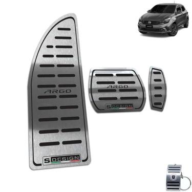 Imagem de Descanso de Pé Pedaleira Automático Preto Fiat Argo S-Design