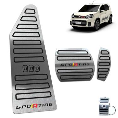 Imagem de Pedaleira Automático + Descanso Uno Sporting 2011 2018 Preto