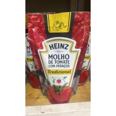 Imagem de Molho de tomate com pedaços - Heinz 