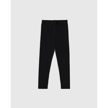 Imagem de Calça Legging Cotton Juvenil Malwee Kids Ref. 021352, Preto, 14