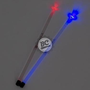 Imagem de Baqueta com Luz Liverpool Fiber Led 5A Luminous em material acrílico transparente que brilha e pisca