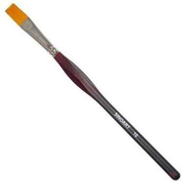 Imagem de Pincel Chato Sinoart Sfb0192 Nº 10 Pintura Arte