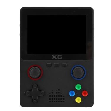 Imagem de Mais de 10.000 Jogos Em 1 Console de Jogo Portátil, Suporte para 11 Emuladores, Tela IPS de 3,5 Polegadas, Cartão de Memória de 32 GB Integrado, Suporte para Dois Jogadores (Preto)