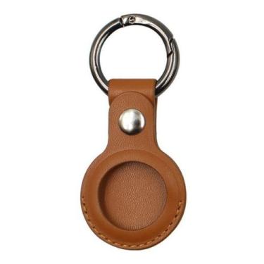 Imagem de Estojo de couro Airtag e chaveiro Matpro Store GENERIC - Lightbek Offi
