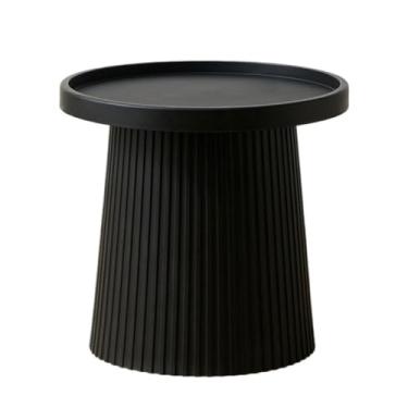 Imagem de Mesa de centro moderna simples redonda mesa de centro criativa casa pequena apartamento sala de estar varanda pequena mesa de chá quarto mesa (D)