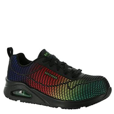 Imagem de Skechers Uno SR Composite Toe Black/Multi 7.5 B (M)