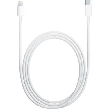 Imagem de Cabo 1M, Lightning/ USB Tipo C - 1 linha da "maçã" - Maringá Black Cel