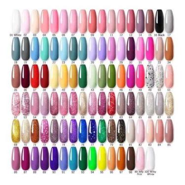 Imagem de Esmalte Gel Lirió 12ml Nail Polish 100 Cores Parte I - oem