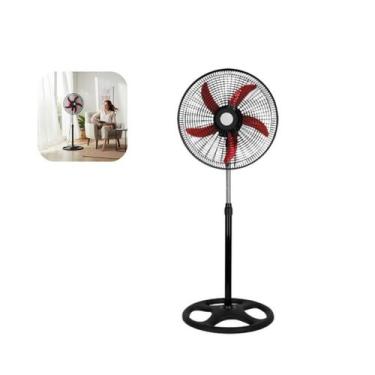 Imagem de Ventilador Coluna Pedestal 60W Potencia Preto - Startools, 220V