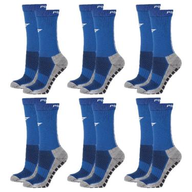 Imagem de Kit 6 Pares de Meias Penalty Grip Masculina