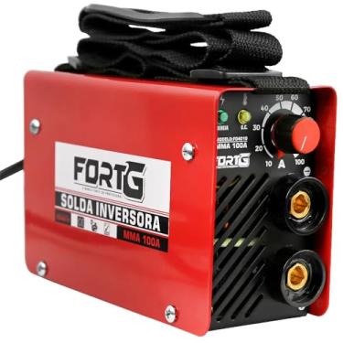 Imagem de MAQUINA INV SOLDA MMA 100A 220V FG4010 FORTG PRO.