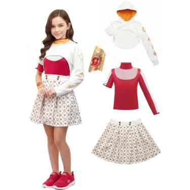 Imagem de Zivyes Fantasia de Halloween para meninas com mais de 15 anos, fantasia cosplay de líder de torcida