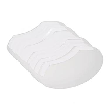 Imagem de RiToEasysports Protetor Facial Descartável Cosmético Transparente de 50 Unidades, Protetor Facial para Maquiagem de Salão de Beleza