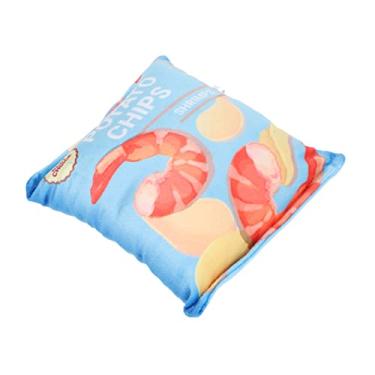 Imagem de ZJchao Brinquedos de Batatas Fritas e Batatas, Brinquedos para Cachorros para mantê -los (Camarão fresco azul)