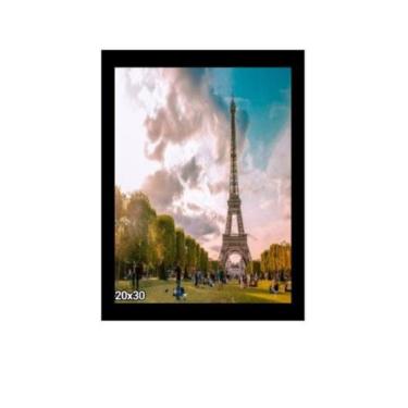 Imagem de kit com 4 Porta retrato 20x30 com acetato para fotos e decoração (pret