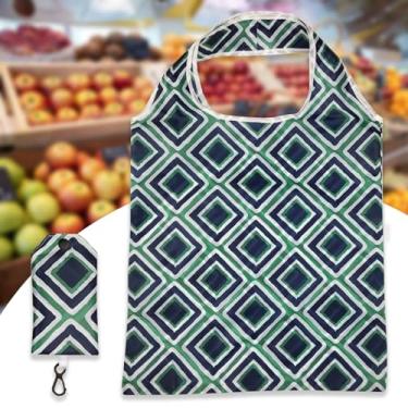 Imagem de Sacolas de compras reutilizáveis laváveis na máquina bolsa de compras dobrável com proteção ambiental (estilo 9)