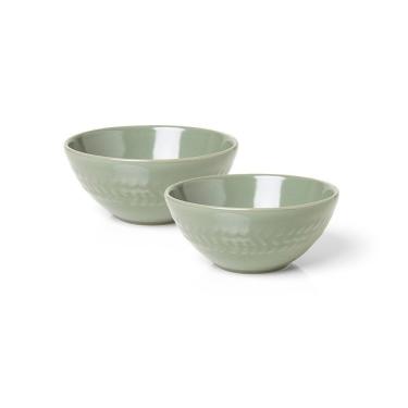 Imagem de Jogo De Bowl Copa E Cia 2 Peças Tramato Em Cerâmica Sálvia