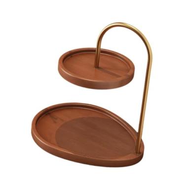 Imagem de predolo Bandeja Expositora de Joias, Organizador Elegante para Joias, Porta-Joias, Porta-Bijuterias, Prato para Tornozeleiras, Ideal para Mesa, Cômoda E Quart