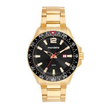 Imagem de Relogio Mondaine Masculino Ref: 32925gpmvde1 Casual Dourado