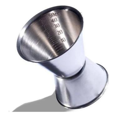 Imagem de 2X Dosador De Bebidas Duplo Marcação 30Ml E 50Ml Barpro Cor