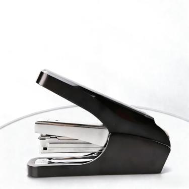 Imagem de Grampeador de mesa sem esforço com capacidade para 20 folhas, preto, escritório, casa