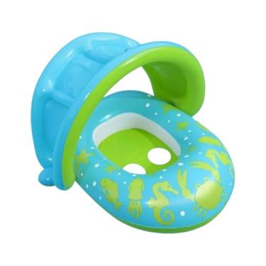 Imagem de Bote Infantil em Formato de Caranguejo, Bote, Boia salva vida para Arianças Verde, para Crianças