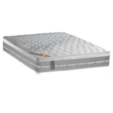 Imagem de Colchão Casal Espuma Visco Gel Molas Ensacadas Premium Euro Pillow (138x188x32) - Castor