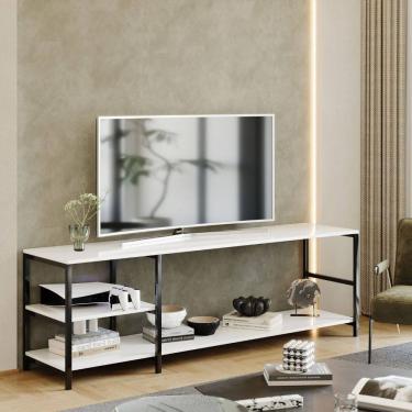 Imagem de Rack Estilo Industrial Brooklin 160 Para TV 60 Polegadas