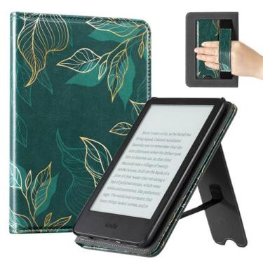 Imagem de Capa CoBak Kindle 6" 2024/2022, suporte de couro PU de 11ª geração