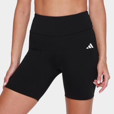 Imagem de Short Adidas Treino Básico Feminino, Preto, EP