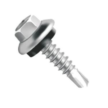 Imagem de Parafuso Para Telha Auto-brocante Com Arruela 12 X 3.1/2'' (cento) - Jomarca