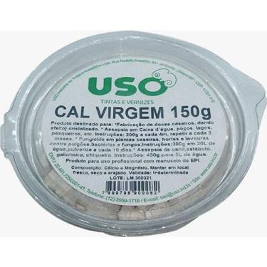 Imagem de Cal Virgem Uso 150g Pote