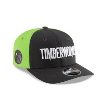 Imagem de BONE NEW ERA 9SEVENTY STRTCH SNAP MINNESOTA TIMBERWOLVES NBA CHUMBO-Masculino