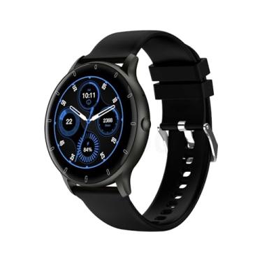 Imagem de Bettdow Smartwatch Relógio inteligente com Al integrada, atende/faz chamadas, relógio esportivo feminino e masculino de 1,28" à prova d'água IP67, para celulares Android e iOS FB051 (Preto)