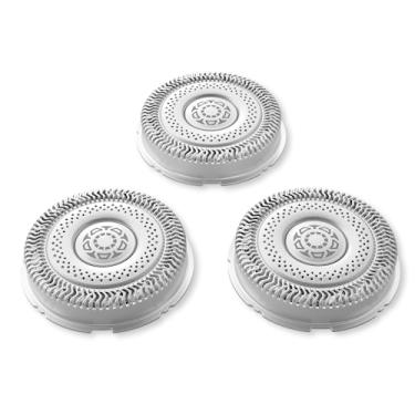 Imagem de Philips Norelco Cabeças de barbear de substituição genuínas SH91/52 compatíveis com Norelco Shaver Series S9000 e 9000 Prestige, versão mais recente para SH90/70, SH98/70 e SH98/80 atualizados