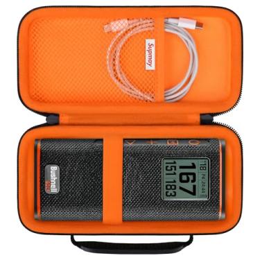 Imagem de Supmay Estojo rígido para alto-falante Bluetooth portátil JBL Flip 7 Flip 6 Flip 5, suporte de armazenamento, bolsa de viagem com bolso de malha para cabo USB, muito adequada para casa, ao ar livre e