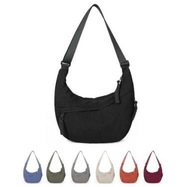 Imagem de Bolsa tiracolo Lushandy Luna Nylon  preta