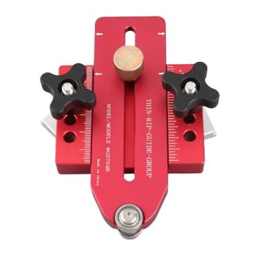 Imagem de Guia de gabarito de serra de mesa de liga de alumínio, gabarito de serra de fita para cortes repetidos de tiras estreitas, peça de trabalho de braçadeira, compatível com a maioria das serras padrão