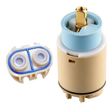 Imagem de RP70538/RP73625 cartucho de chuveiro de substituição, cartucho de equilíbrio de pressão de função única para Delta e torneira de chuveiro de alça única única (válvula de retenção incluída)