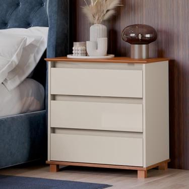 Imagem de Mini Cômoda - JM3 Moveis (Off White/Freijó)