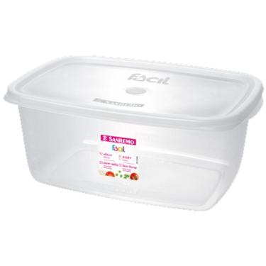 Imagem de Pote Para Alimentos Organizador 3,2 L Transparente Com Tampa