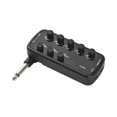 Imagem de Amplificador de Guitarra Portátil Fone Ouvido Plug and Play para Elétrica Instrumento Musical com 3 Simulações Alto-Fala